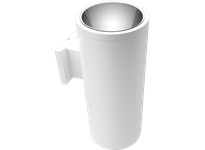 RAB CDLED6WU-26W-80D927-W CYLINDERS 2120 LUMENS CDLED 26W 6 INCHES WALL INDIRECT (UPLIGHT) ONLY 90CRI 2700K MATTE WHITE