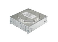 Hubbell Wiring CFB4G30R REC CFB 4 GANG 3 IN ROUND COVER