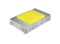 Hubbell Wiring CFB6G30 REC FB 6-GANG STEEL 3-IN. | YarinInd