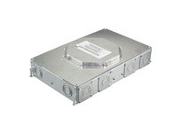 Hubbell Wiring CFB6G30R REC CFB 6 GANG 3 IN ROUND CVR VERSION | YarinInd