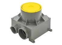 Hubbell Wiring CFBS1R4PFB S1R FB 4 Plastic Floor Box | Durable & Reliable