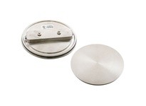 Hubbell Wiring CFBS1R4T2CVRSSBNK S1R4 CFB TILE FLG BLANK REP CVR SST