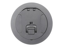 Hubbell Wiring CFBS1R6CVRGRY CFB ROUND 6 INCH COVER GRAY | YarinInd