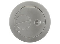 Hubbell Wiring CFBS1R6FFCVRNKL CFB2G ROUND 6 INCH FF COVER NICKEL | YarinInd