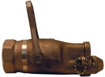 DIXON CGN150S 2 1/2" NPSH CG SHUT OFF BRASS COAST GUARD NOZZLE