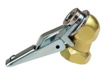 Coilhose CH09 Ball Foot Chuck w/ Clip 1/4" FPT