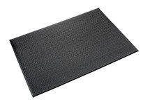 Crown CK83872BK 440 Series Comfort-King 3/8 Black 6' x 60' Roll | Durable Matting