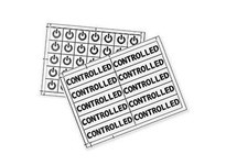 Hubbell Wiring CL60 LABELS FOR CONTROLLED RCPT 60PK | High-Quality Industrial Supplies