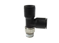 Coilhose CL712502S Coilock Swivel Run Tee 5/32" OD x 1/8" MPT