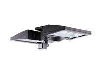 RAB CLED2X26MS LED Ceiling 2 X 26W Cool + Mini Sensor Bronze