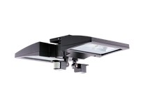 RAB CLED2X26NMS2 LED Ceiling 2 X 26W Neutral + 2 Mini Sensors Bronze