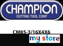 Champion CM85-3/16X4X6 Carbide Tipped Percussion Drill | Durable Tools