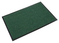 Crown CNR0036FG 230 Series Chevron Forest Green 3 Feet x 60 Feet | Durable Matting Solutions