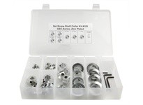 Climax Metal COLLAR KIT #105 1/4" 3/8" 1/2" 5/8" 3/4" 7/8" 1" ZINC COLLARS W/HEX KEYS