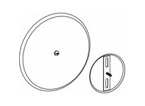 Orbit CP-5 5 CEILING COVER PLATE - WHITE