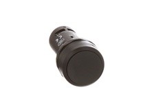 ABB CP1-10B-11 Pushbutton Switch Non-Illum Flush Black Plastic Bezel Mom 1 NO + 1 NC