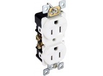 Orbit CR15-TR-SW 15A 125V Duplex Receptacle Comm. Grade - Tamper Resistant | White