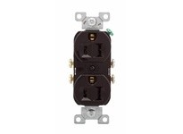 Cooper Eaton CR15B Receptacle Duplex 15A 125V 2P3W Swire Str BR
