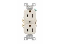Cooper Eaton CR15LA Receptacle Duplex 15A 125V 2P3W Swire Str LA