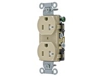 Hubbell Wiring CR20ITR TAMP RES COM GRD 20A 125V 5-20R IV | Durable Electrical Solutions