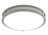 RAB CRVFAD-18R-32-9CCT-120-BN 32W 2200 lm 90 CRI 0.30A Decorative Back Lit LED Retrofit Fixture