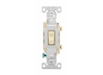 Cooper Eaton CS120V-BOX Switch Toggle SP 20A 120/277V Ivory | Industrial Supplies