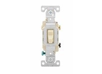 Cooper Eaton CS315V Switch Toggle 3Way 15A 120/277V Swire Ivory