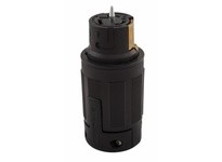 Cooper Eaton CS6364EXBK Conn 50A 125/250V 3P4W H/L Nylon BK Black