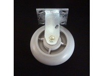 Fastube CS8 R B Bolt on Caster - 8" Rigid (Balloon Gray Wheel) | YarinInd