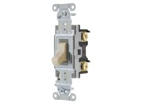 Hubbell Wiring CSB120ALLV SWITCH SP 5A 24V DC B+S AL