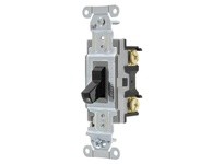 Hubbell Wiring CSB120BKLV SWITCH SP 5A 24V DC B+S BK | YarinInd