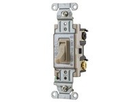 Hubbell Wiring CSB320ALF SWITCH 3W 20A 120/277V B+ | YarinInd