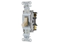 Hubbell Wiring CSB320ALLV SWITCH 3W 5A 24V DC B+S AL