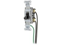 Hubbell Wiring CSL220BK SWITCH SPEC DP 20A 120/277V BK WL | Industrial Supplies