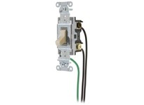 Hubbell Wiring CSL315AL SWITCH SPEC 3W 15A 120/277V AL WL | Industrial Supplies