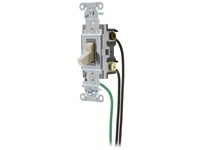 Hubbell Wiring CSL315I SWITCH SPEC 3W 15A 120/277V IV WL