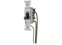 Hubbell Wiring CSL320BK SWITCH SPEC 3W 20A 120/277V BK WL