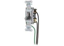 Hubbell Wiring CSL320GY SWITCH SPEC 3W 20A 120/277V GY WL