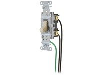 Hubbell Wiring CSL415AL SWITCH SPEC 4W 15A 120/277V AL WL | Industrial Supplies