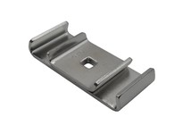 POBCO CSSDOUBLESQ Stainless Steel Double Rail Clamp