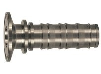Dixon CSSR100CS Sanitary Clamp End x Hose Shank Stems