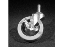 Fastube CST3 L Grip Ring Stem Caster - 3" Swivel w/ Lock | Industrial Supplies