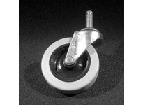 Fastube CST3 S P Grip Ring Stem Caster - 3" Swivel Polyurethane | AC7 Required