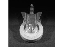 Fastube CST4 R Expanding Stem Caster - 4" Rigid | Durable Industrial Caster