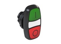 WEG CSW2-BDFI21IO WH 22mm Illum. Dbl PB I/O Pushbu | YarinInd