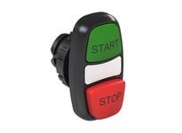 WEG CSW2-BDSI21SS WH 22mmExt.Illum.DblPBStart/Stop Pushbuttons