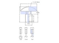 Fenner Drives CT1101-L CHAIN TENSIONER FOR #35-1