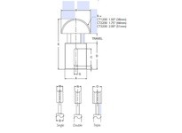 Fenner Drives CT1201-L CHAIN TENSIONER FOR #35-1