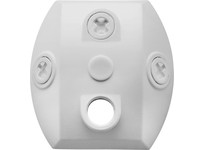RAB CU4W Weatherproof Universal Cover 4 Hole White | Durable & Reliable