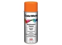 Krylon CWBK01357 Industrial ColorWorks Enamel Fluorescent Sunset Orange | 11 oz.